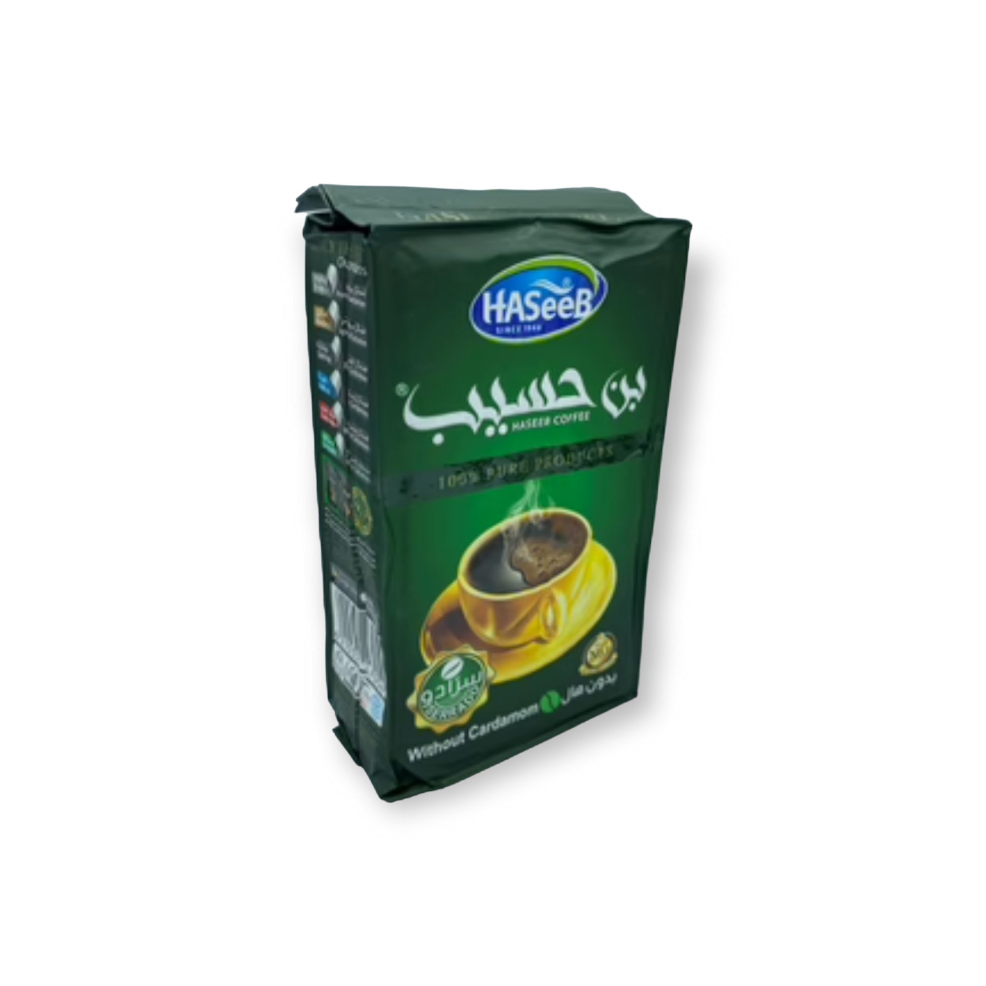1000002800-1.jpg HASEEB KAFFE GRÖN 500G - Bild 1