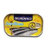 DELMONACO SARDINER I OLJA 125G