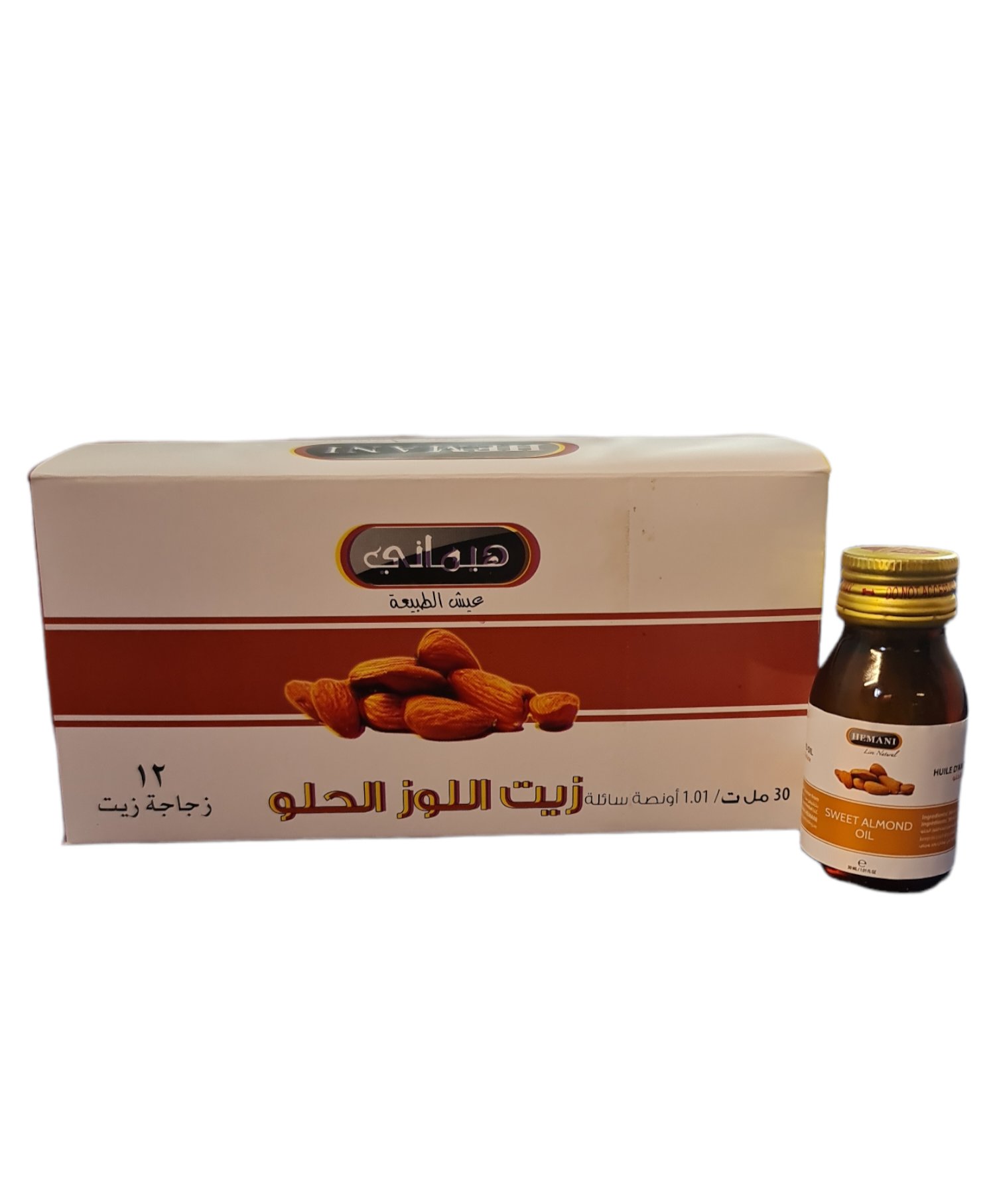 51901-1.jpg HEMANI OIL SWEET ALMOND 30ML - Bild 1