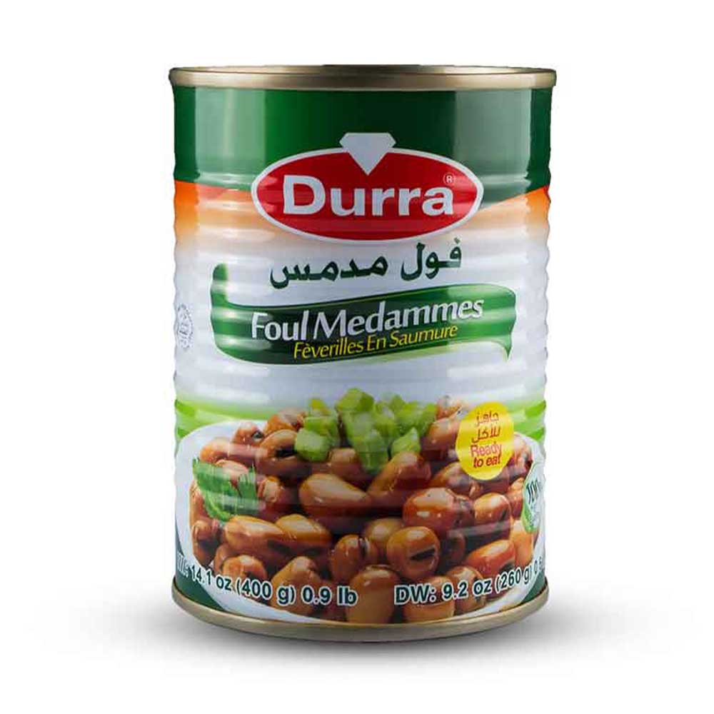 Durra-Foul-medammes-400g-1.jpg DURRA BONDBÖNOR(FOUL MEDAMMES) 400G - Bild 1