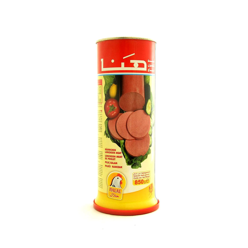 HANA-Kyckling-Lunchkorv-830g-X-12st-1.jpg HANA KYCKLING LUNCHEON 830G - الصورة 1