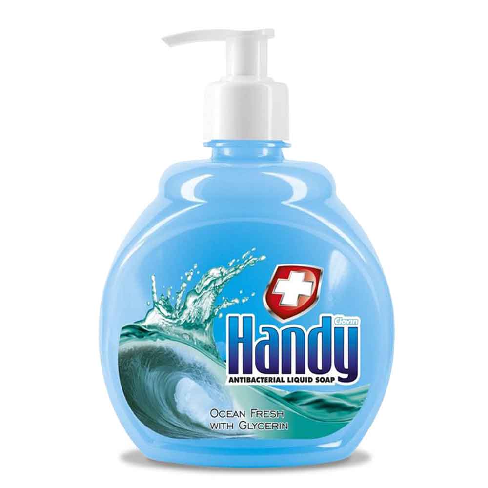 Handy-blue.jpg CLOVIN HANDY LIQUID GREEN TE OCH LEMON 500M - الصورة 1