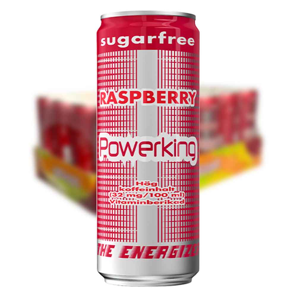 POWERKING-LIGHT-HALLON-1.jpg POWERKING RASPBERRY LITGHT 250ML X 24ST - الصورة 1