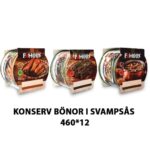 KONSERV BÖNOR I SVAMPSÅS 460G