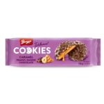 BERGEN DELICIOUS COOKIES CARAMEL, HAZELNUT, RAISINS AND CHOCOLATE 130G