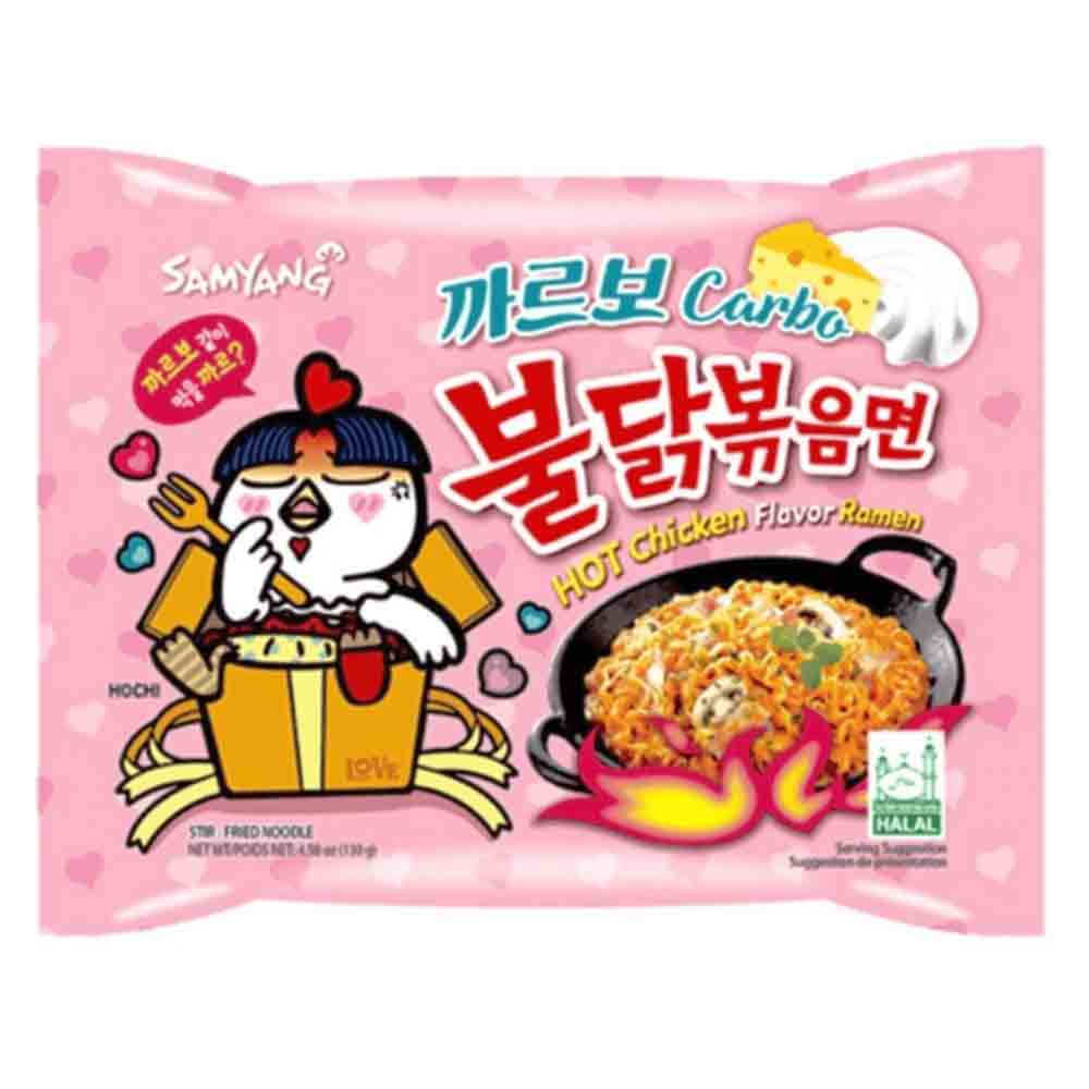 samyang-carbonara-1.jpg SAMYANG HOT CARBONARA 5ST - Bild 1