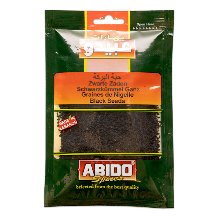 _البركة عبيدو_1666782114 ABIDO KRYDDA SVARTCUMMIN FRÖ 50G - Bild 1