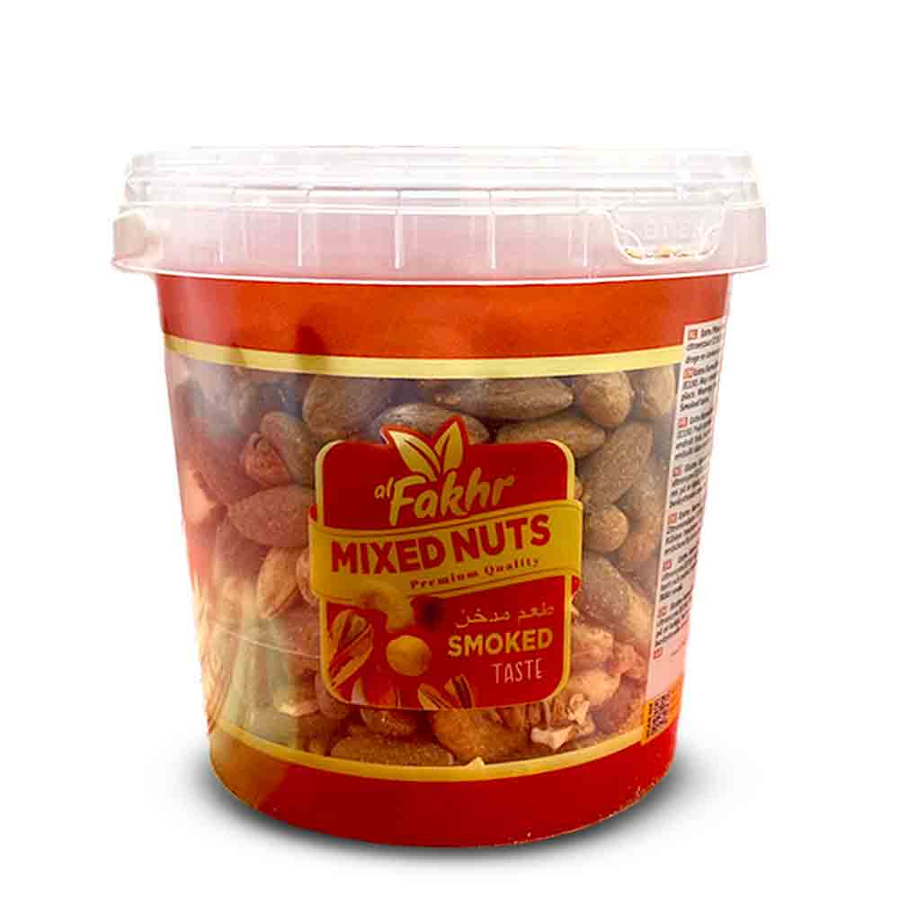 fakhr-smoked ALFAKHR MIX NUTS RÖKT 900G - الصورة 1