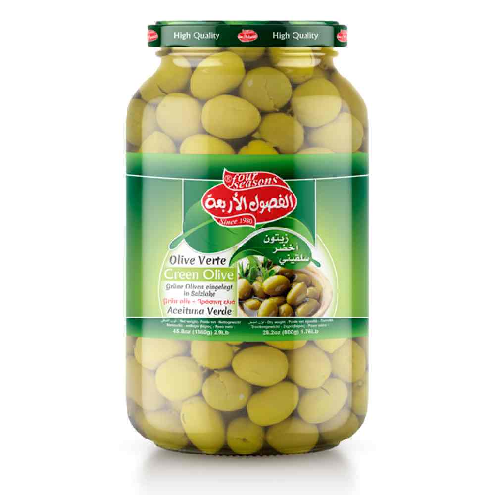 4sfood salqini 4-SEASONS GRÖNA OLIVER SALKINI 1000G - Bild 1